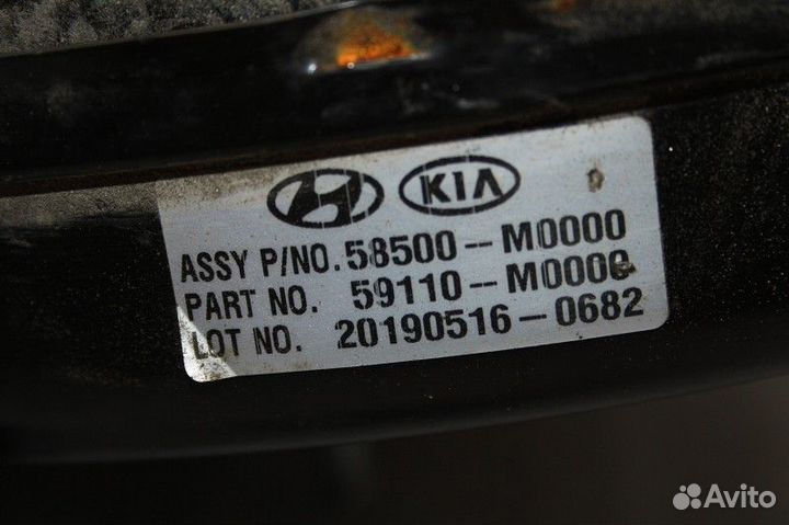 Усилитель тормозов вакуумный hyundai creta 2016