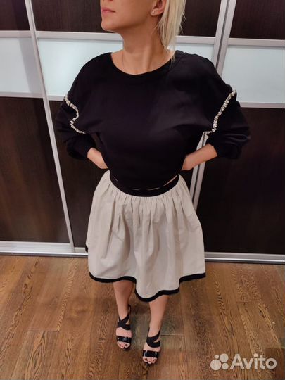 Кофта блузка zara 40 42 44 р