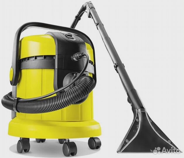 Моющий пылесос Karcher SE4001, 1400Вт, желтый/черн