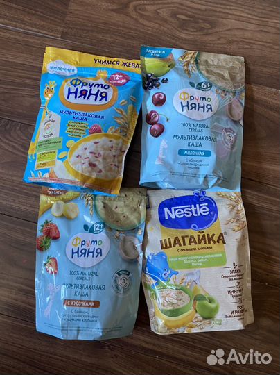 Детские каши молочные