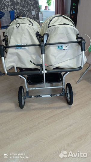 Коляска для двойни б/у