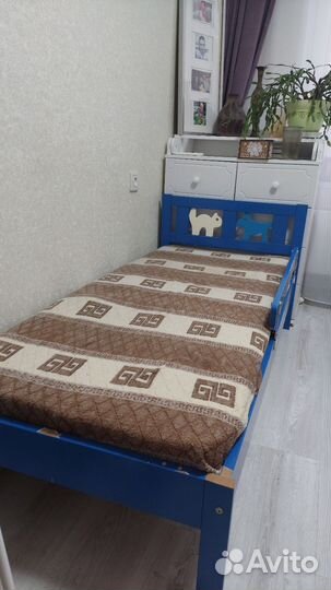 Детская кровать от 3 лет IKEA с матрасом