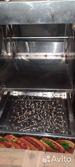 Карусельный гриль аппарат для хот догов