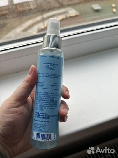 Bath and body works Firecracker pop shimmer спрей