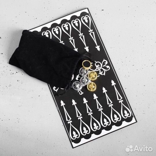 Нарды в мешочке с полем 'вдв', 13 х 20 см