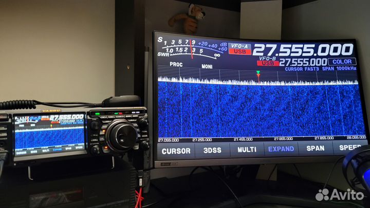 Игровой изогнутый монитор 27'' Samsung CRG5 240 гц