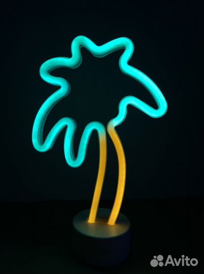 Неоновый светильник ночник