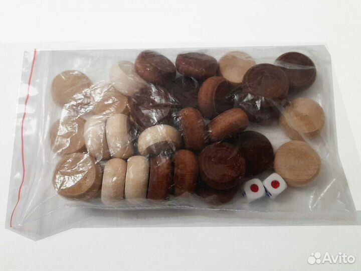 Фишки для нард 22 мм. дерево