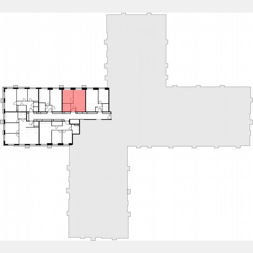 1-к. апартаменты, 39,2 м², 22/30 эт.