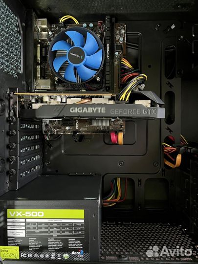 Игровой пк intel Core i5 7400/GTX 1660Super 6Gb
