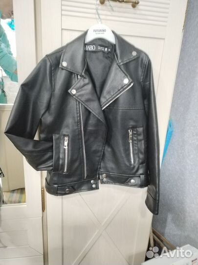 Кожаная куртка, к\з, б\у
