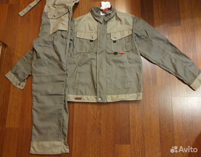 Рабочий костюм вест-ворк куртка, полукомбинезон