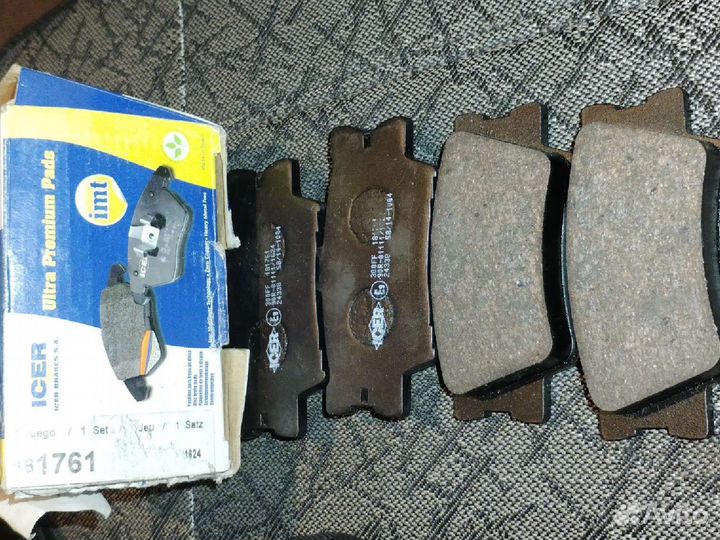 Колодки тормозные задние toyota camry