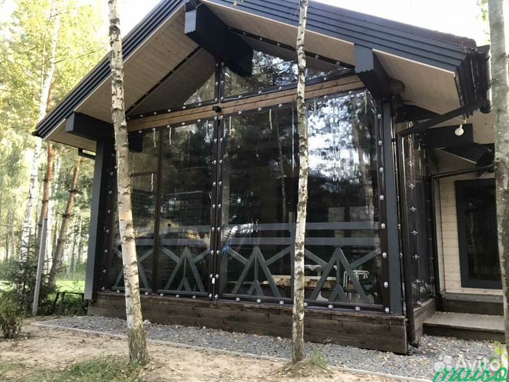 Мягкие окна для беседок, веранд