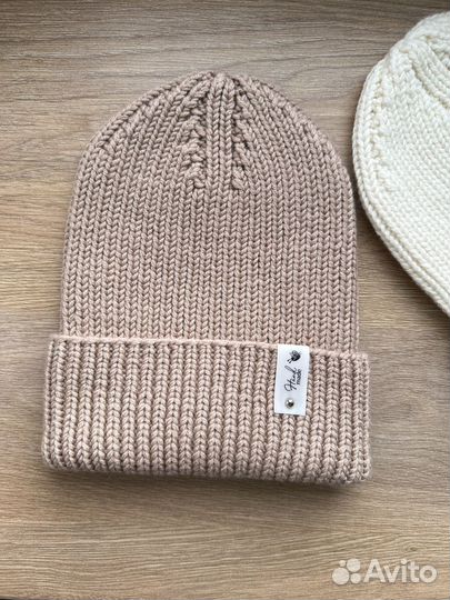 Мериносовые шапки ручной работы