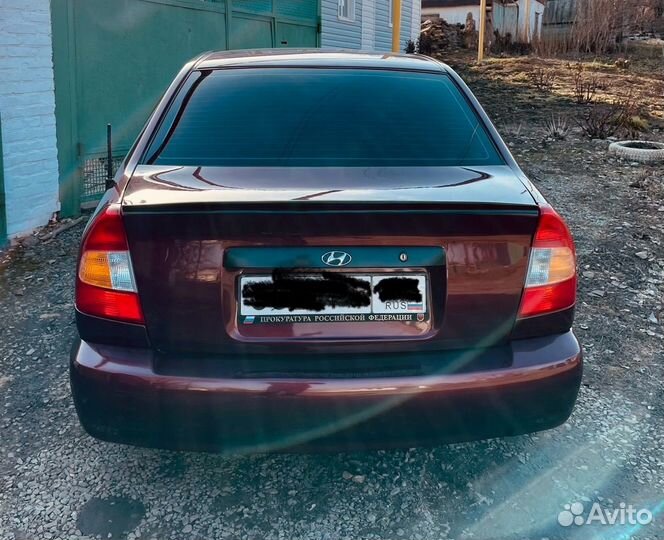 Спойлер на хендай акцент