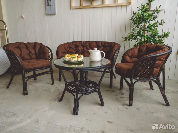 Комплект из ротанга Багама с диваном