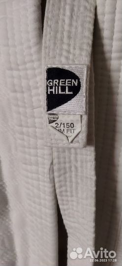 Костюм для самбо green hill