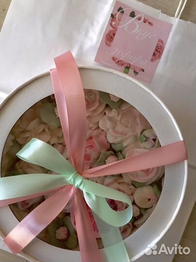 Цветы из зефира