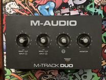 Внешняя звуковая карта m-audio m track duo