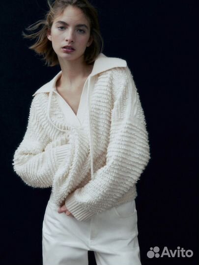 Свитер поло Massimo Dutti