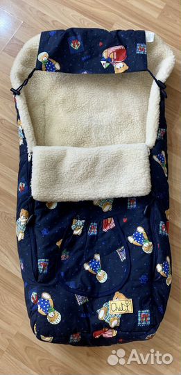 Конверт Chit зимний из овчины в коляску