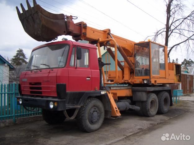 Услуги экскаватора татра удс