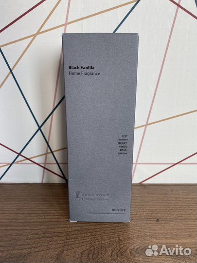 Zara home диффузор/ аромат для дома Black Vanilla