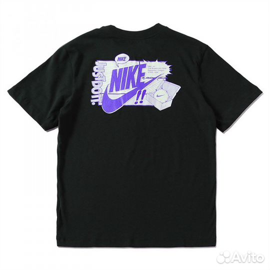 Футболка nike черная