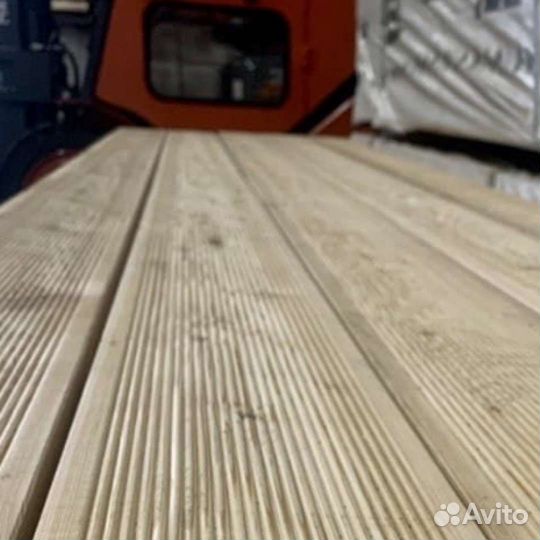 Терасная доска вельвет лиственница окрашенная