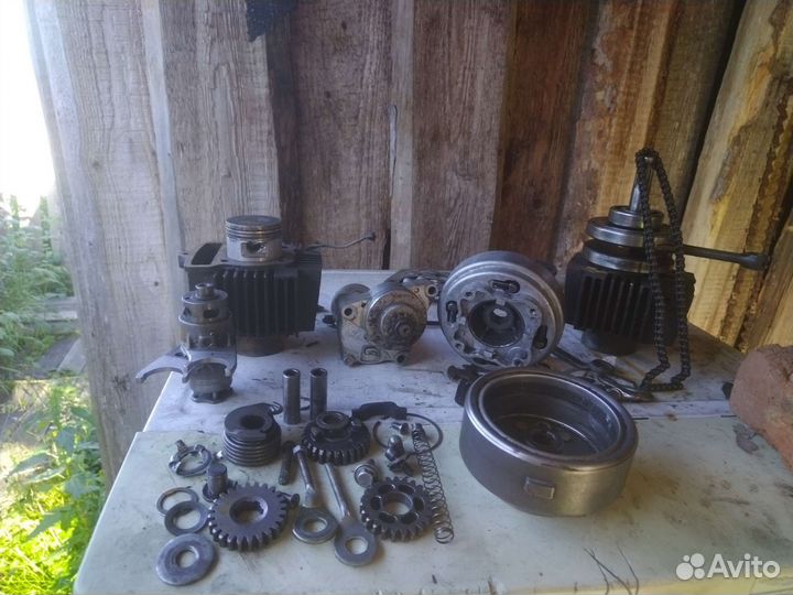 Запчасти на мопед альфа