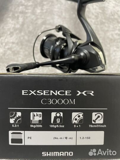 Катушка Shimano 23 Exsence XR C3000M