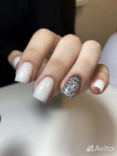 Модели на маникюр,покрытие гелем,наращивание