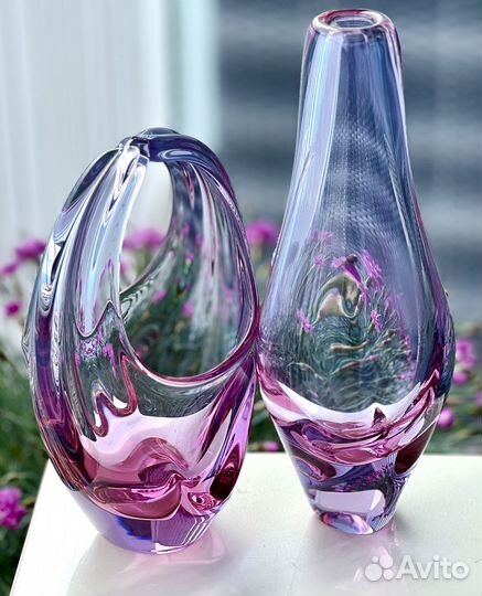 Чешское цветное стекло