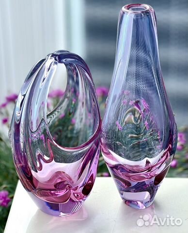 Чешское цветное стекло