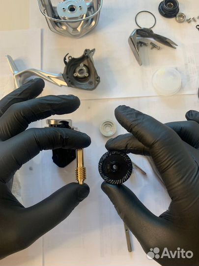 Обслуживание (то), ремонт рыболовных катушек