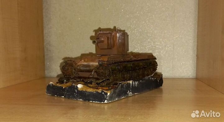 Диорама кв 2, масштаб 1/35