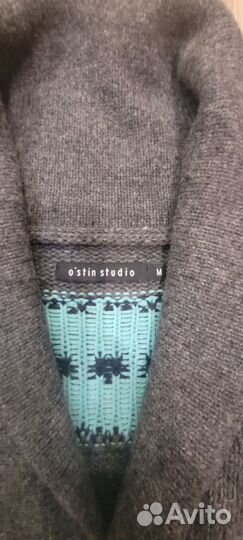 Мужской вязаный кардиган 48