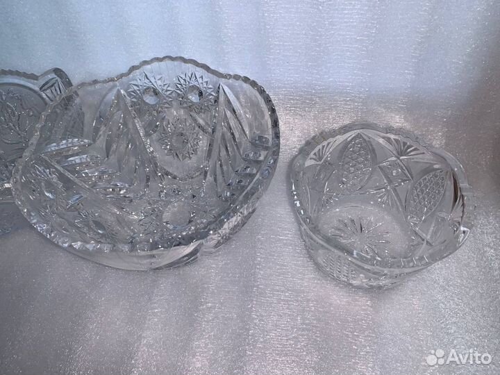 Хрустальные салатницы