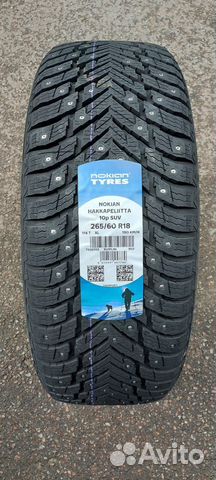 Nokian Tyres Hakkapeliitta 10p SUV 265/60 R18 114T