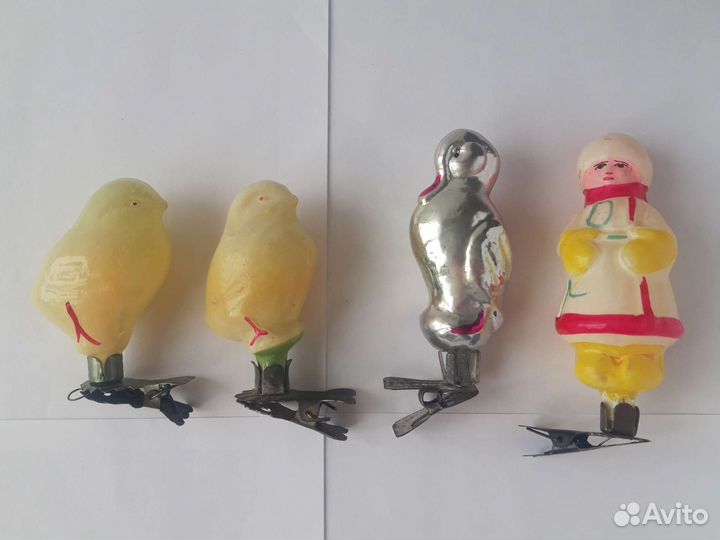 Елочные игрушки СССР