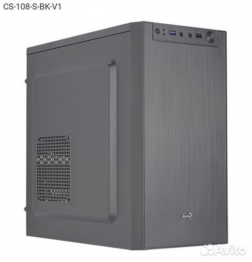 Корпус Aerocool CS-108 Minitower Без бп чёрный, CS