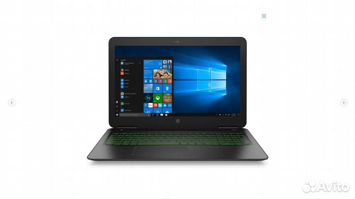 Игровой ноутбук hp pavilion gaming 15