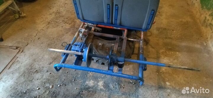 Рама от картинга переделана для самоделки