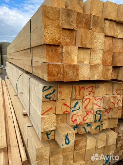 Доска обрезная 50х150х6000мм от производителя