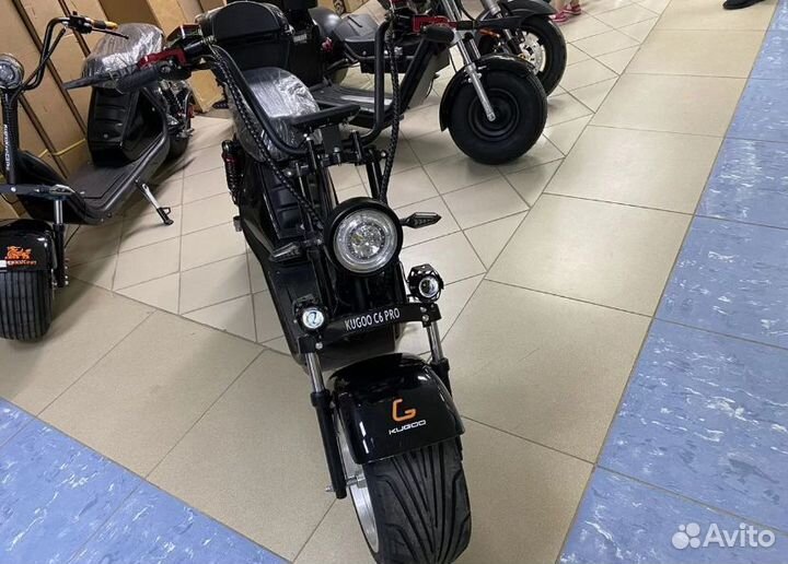 Электроскутер Kugoo C6 Pro