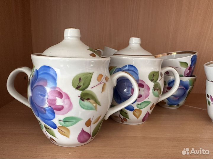 Сервиз чайный хайтинский фарфоровый завод
