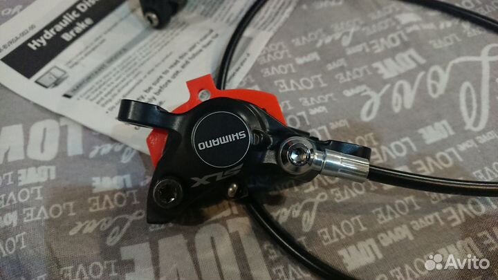 Тормоз дисковый Shimano SLX M675 передний 950мм