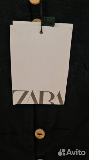 Платье Zara лён