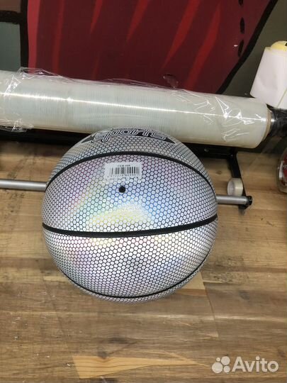 Баскетбольный мяч wildsun 7 светоотражающий